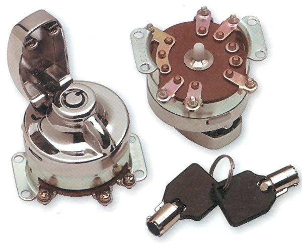 Drag Specialties 0909-0202 Round Key Internal Contact Switch