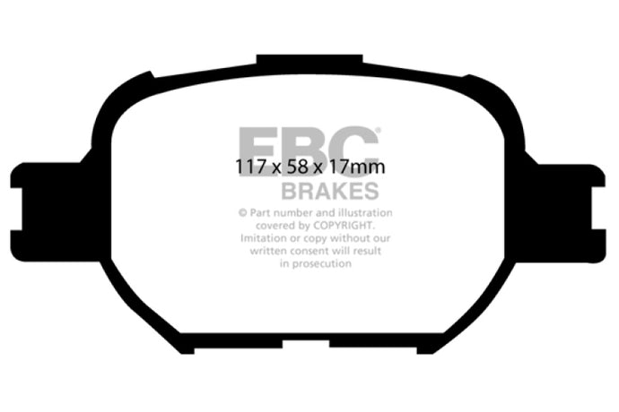 Ebc DP31325C EBC Redstuff Brake Pad Sets