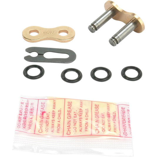 D.I.D ZJ520ATV2 Rivet Connecting Link for 520 ATV2 X-Ring Chain - Gold