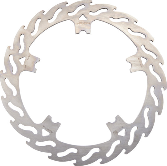 Moto-Master 110765-PU Flame Fixed Front Brake Rotor - 11.8in. - 6.79in.