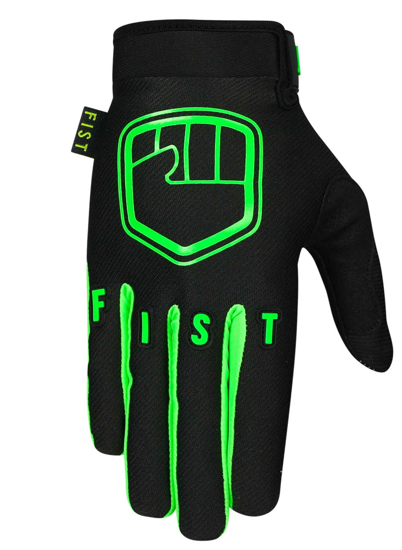 Load image into Gallery viewer, Fist Handwear Stocker Fluro Green Youth Gloves (XX-Small)
