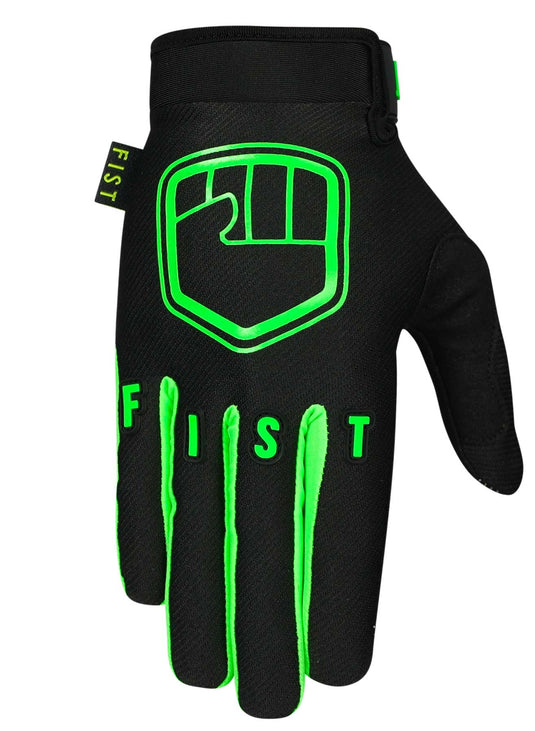 Fist Handwear Stocker Fluro Green Youth Gloves (Medium)