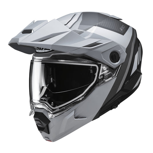 Hjc i80 Imes Snow Helmet with Dual Shield (XX-Large, Semi-Flat Black (MC-5SF))