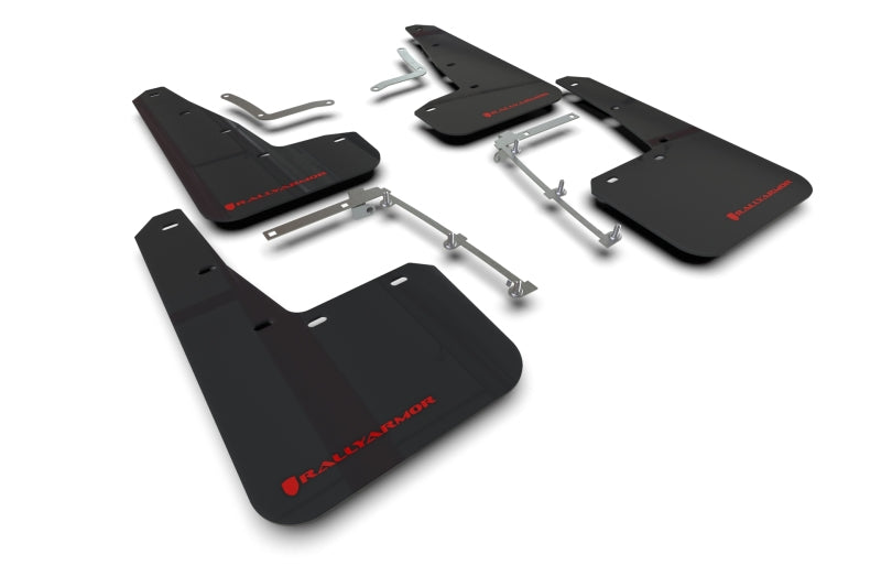 Load image into Gallery viewer, Rally Armor MF74-UR-BLK/RD RAL UR Blk Flap/Rd Logo
