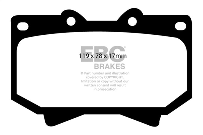 Ebc DP61319 EBC Greenstuff Brake Pad Sets