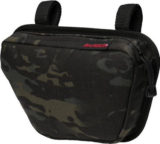 Motopockets 40002BLKCAMO T-Bar Bag - Black Camo