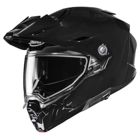 Hjc i80 Snow Helmet with Dual Shield (Large, Black)