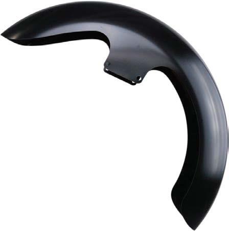 Bagger Nation THICKY21-14L-C 21in. Thicky Fender - Chrome Spacer