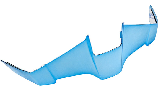 Icon Rear Spoiler for Threshold Helmet - Boatdrink Blue - XS/S