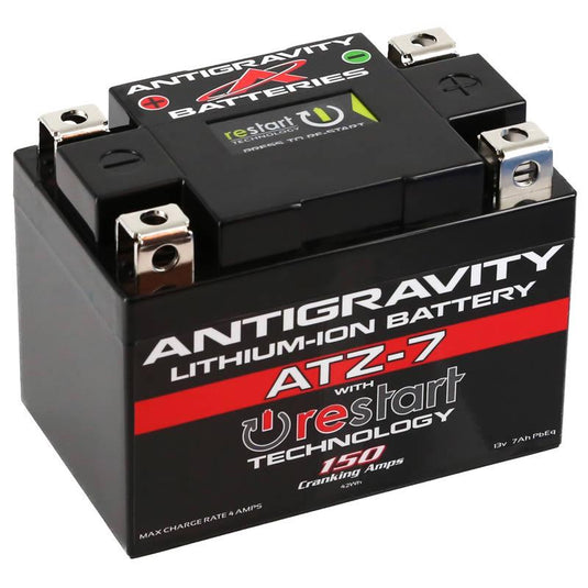 Antigravity Batteries AG-ATZ7-RS RE-START Lithium-Ion Battery - YTZ7 Case Style