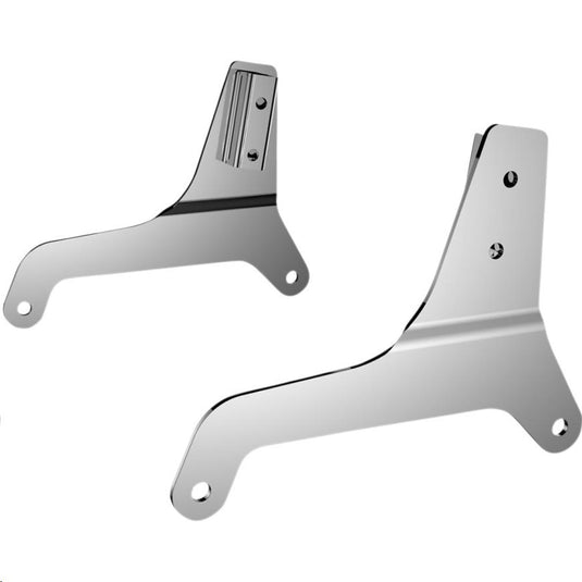 Khrome Werks 264180 Round Side Plates - Chrome