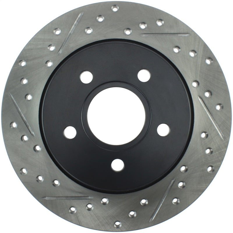 Load image into Gallery viewer, Stoptech 127.61099R ST Slot &amp; Drill Brake Rotors
