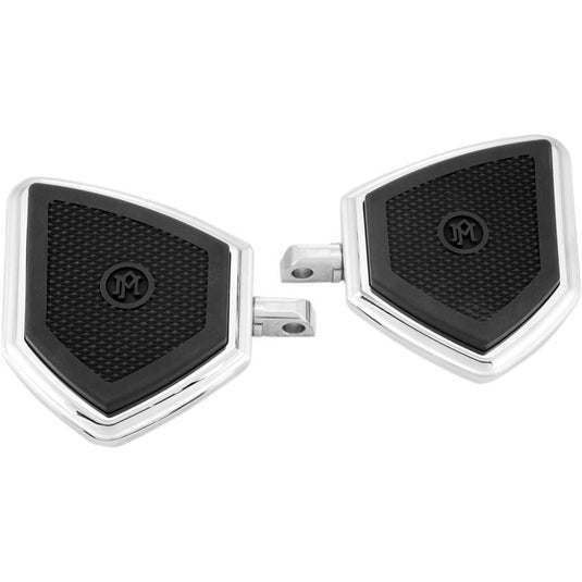 Performance Machine 0036-1017-CH FTZ Mini Floorboards - Chrome