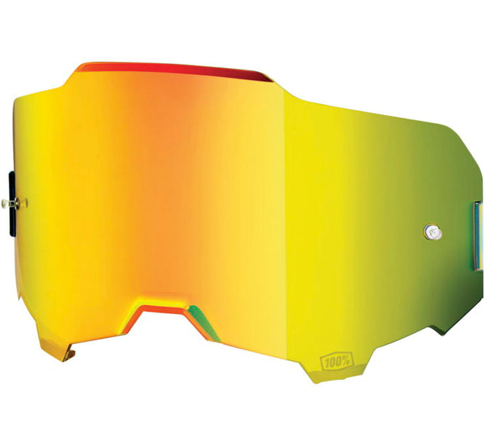 100% Replacement Lens for Armega Goggles - Gold Mirror