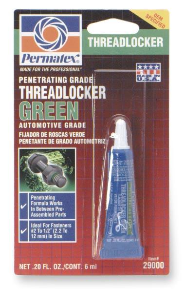 Permatex 29000 Threadlocker Green