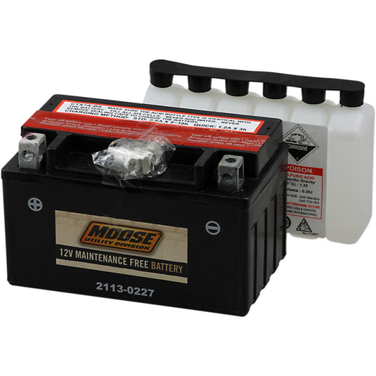Moose Utility MTX7A-BS AGM Maintenance-Free Battery