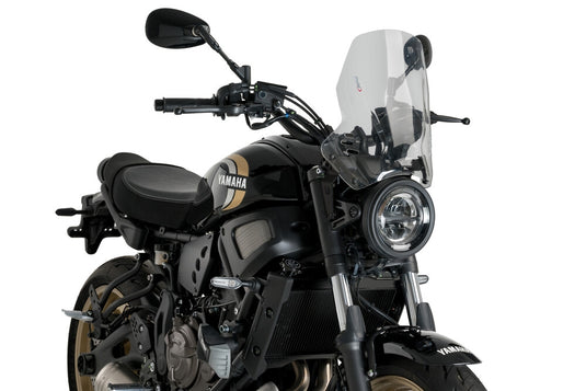 Puig 21430W Naked Windscreen - Clear