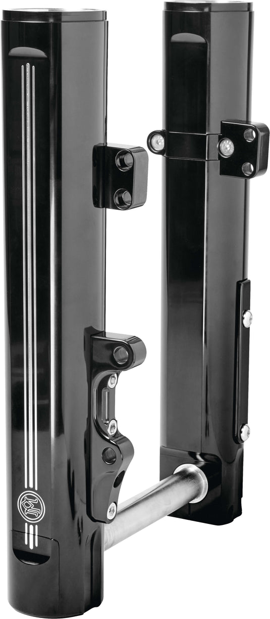 Performance Machine 0208-2178-BM Fork Leg Kit for Stock or Performance Machine Calipers - Single Disc - Contrast Cut