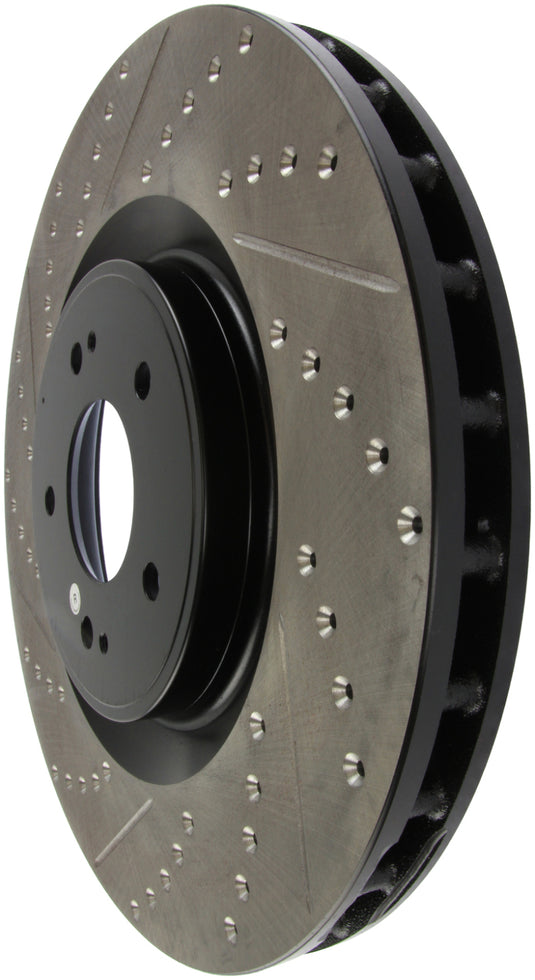 Stoptech 127.46076R ST Slot & Drill Brake Rotors
