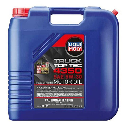 Liqui Moly 22180 LQM Motor Oil - Top Tec 4350