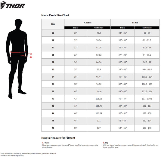Thor Launchmode Vented Raid Pants