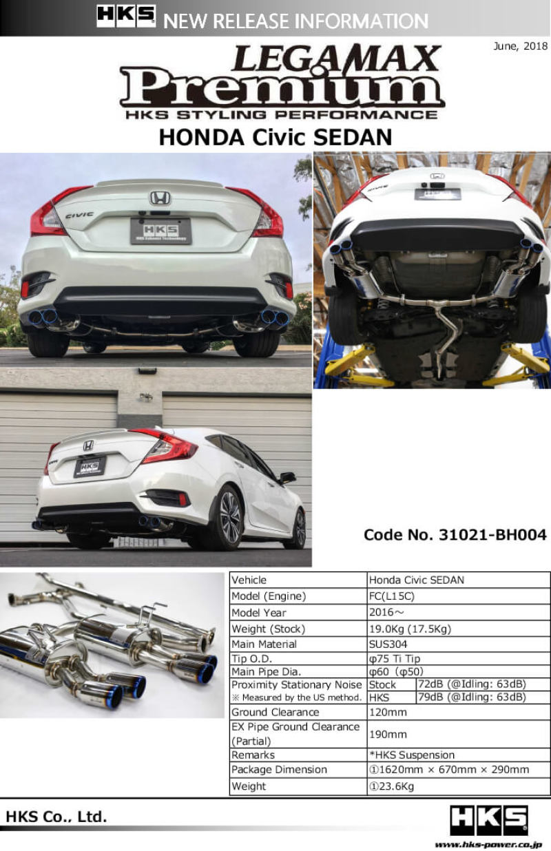 Load image into Gallery viewer, Hks 31021-BH004 HKS Exhaust - Legamax Premium
