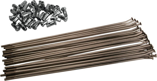 Moose Racing 1-22-508-S Stainless Steel Spoke Set - 18in. Wheel Size