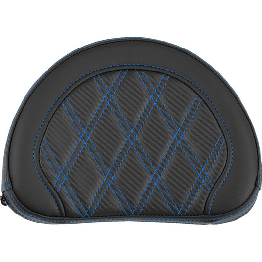 Saddlemen 051320701 Contoured Sissy Bar Pad for Roadsofa CF Seats - Blue