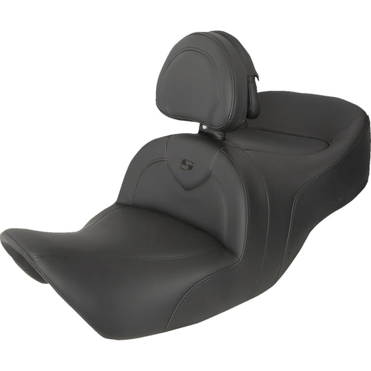 Saddlemen H01-07-187BR Road Sofa Seat with Backrest - Unheated