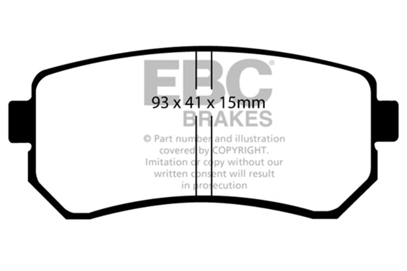Load image into Gallery viewer, Ebc DP21769 EBC Greenstuff Brake Pad Sets
