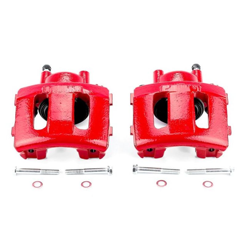 Load image into Gallery viewer, Powerstop S4339 PSB Red Calipers
