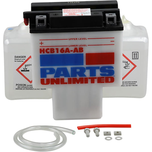 Parts Unlimited 2113-0188 12V Heavy Duty Battery Kit