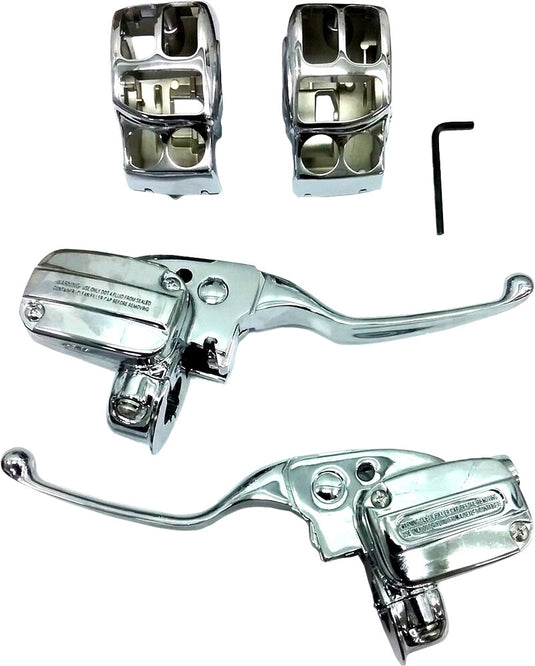 Harddrive 053978 Handlebar Control Kit - Hydraulic Clutch - Chrome