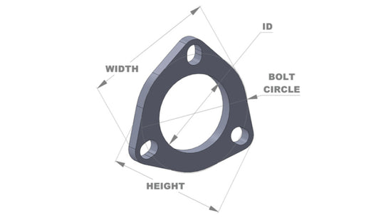 Vibrant 1485S VIB Flanges - Exhaust