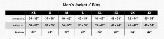 Katahdin Backcountry Bibs (XXX-Large, Black)