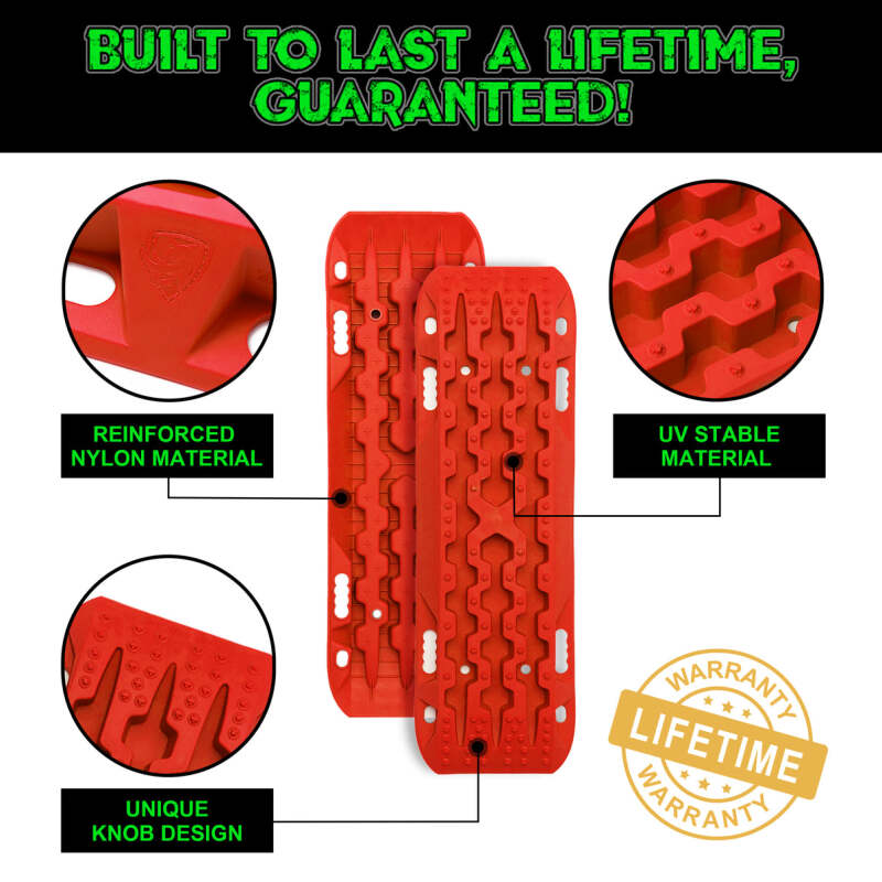 Load image into Gallery viewer, Rhino Usa RG-TB42X13-RED RSA Traction Boards
