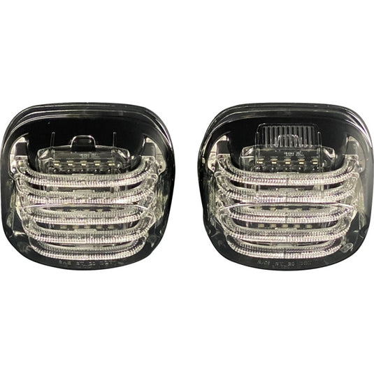 Custom Dynamics TRIKE-KIT-3S Probeam LED Squareback Taillights - Smoke