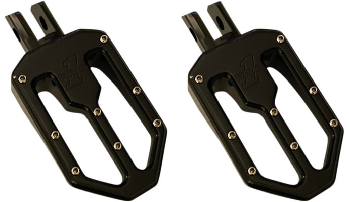 Pro-One Performance 500752B Moto V1 Billet Footpeg - Black