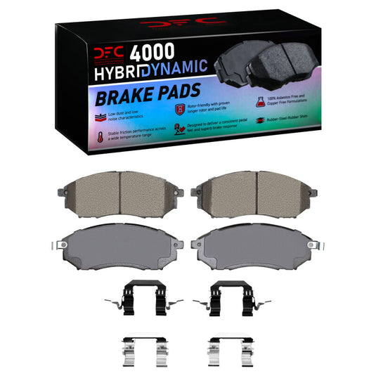 Dfc 4000-0888-01 DFC 4000 HybriDynamic Brake Pads