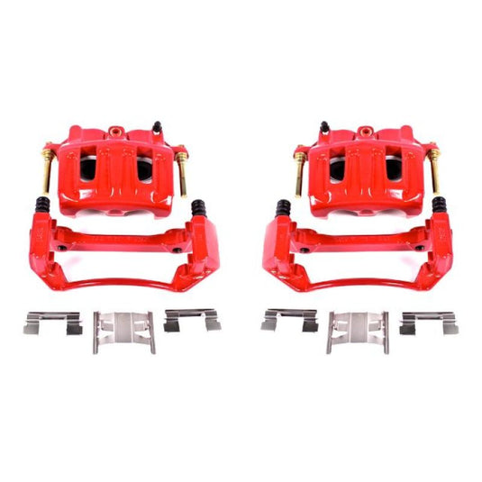 Powerstop S4750 PSB Red Calipers