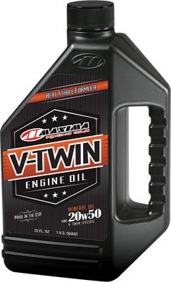 Maxima Lubricants 30-069128 V-Twin Engine Oil - 20W50 - 1gal.