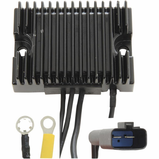 Drag Specialties 2112-1052 Solid-State Regulator - Black