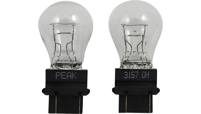 Peak Lighting 3157-BPP Miniature Light Bulbs - 12.8V/14V - 27w/8.5W