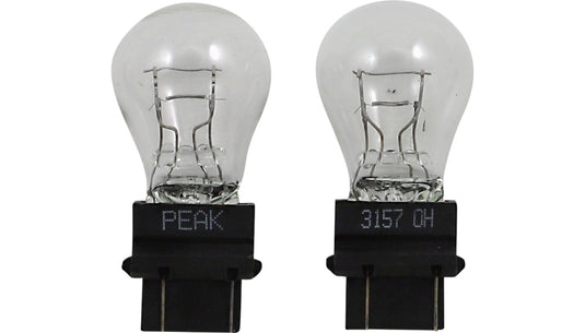 Peak Lighting 3157-BPP Miniature Light Bulbs - 12.8V/14V - 27w/8.5W