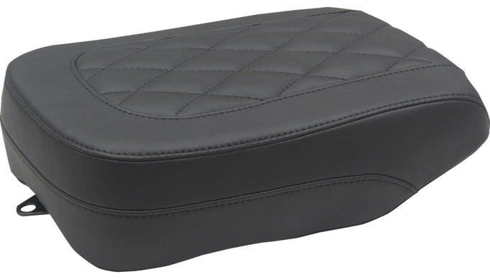 Mustang 76431 Squareback Passenger Seat - Diamond Stitch - Black