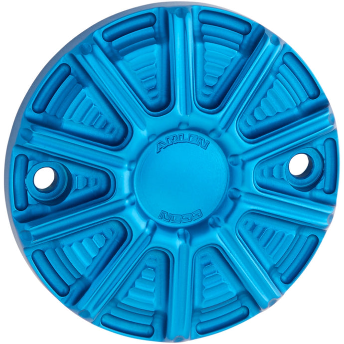 Arlen Ness 700-011 Ness-Tech Points Cover - 10-Gauge - Blue Anodized