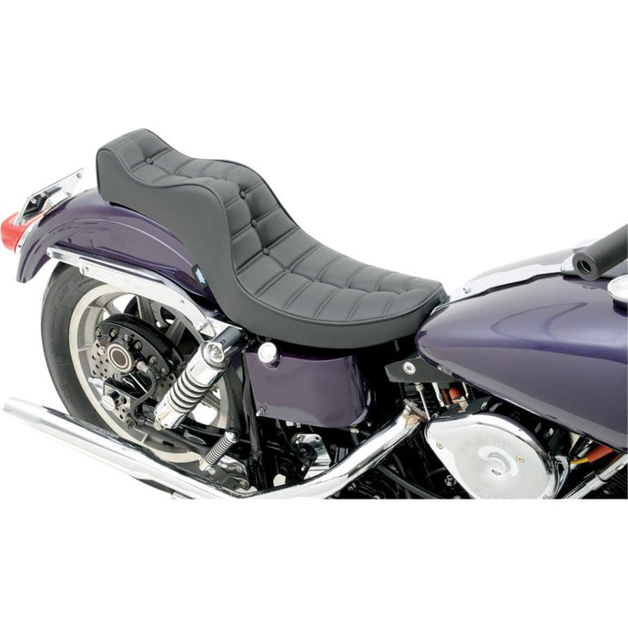 Drag Specialties 0805-0093 Mini King and Queen Seat - Scorpion Stitch