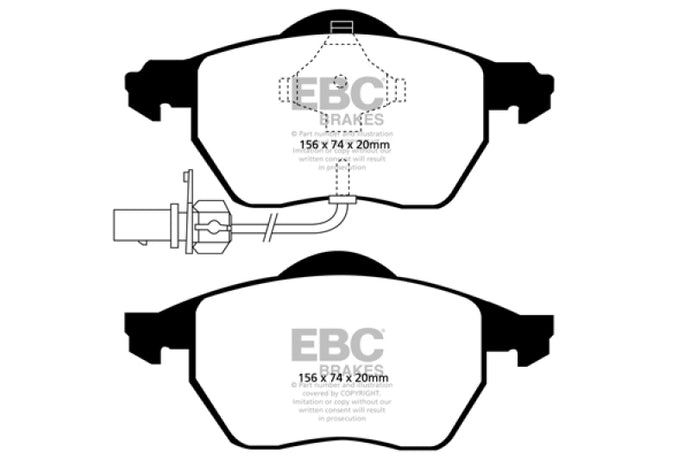 Ebc DP31483C EBC Redstuff Brake Pad Sets