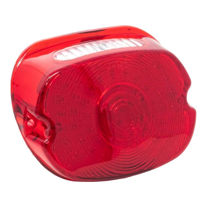 Letric Lighting Co. LLC-SLTL-R Slantback LED Taillight - Low-Profile LED Without Top Tag Window - Red