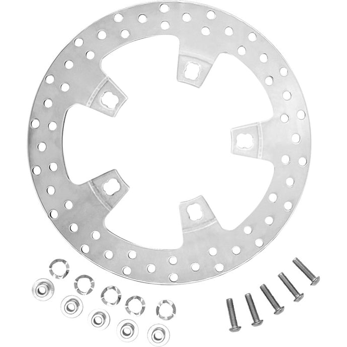 Coastal Moto CM-FR-320S Perimeter Rotor - 12.6in. - Front - Stainless